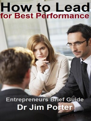 cover image of How to Lead for Best Performance